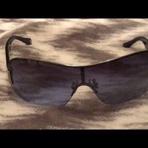 Blue Coach Sunglasses, No Scratches W/Case